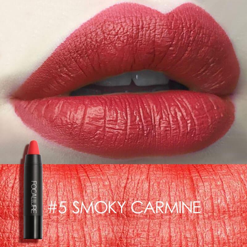 Focallure Matte Lips Crayon Lipstick-05(Smoky Carmine)